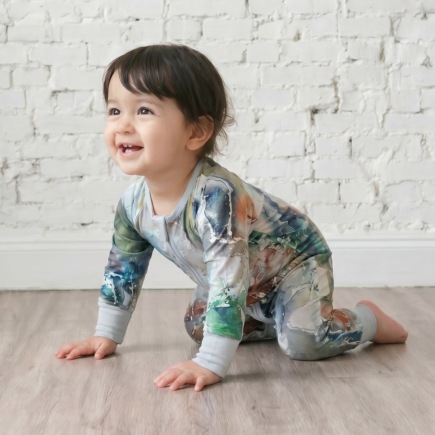Bamboe Baby Boxpakje - Multicolor met Marmer